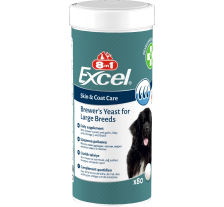 Витамины 8in1 Excel Brewers Yeast Large Breed для собак больших пород, пивные дрожжи с чесноком, для кожи и шерсти 80 шт Витамины 8in1 Excel Brewers Yeast Large Breed для собак больших пород, пивные дрожжи с чесноком, для кожи и шерсти 80 шт