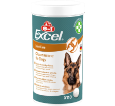 Витамины 8in1 Excel Glucosamine для щенков и взрослых собак, для суставов, 110 шт Витамины 8in1 Excel Glucosamine для щенков и взрослых собак, для суставов, 110 шт