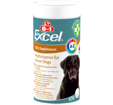 Витамины 8in1 Excel Multi Vitamin Senior для пожилых собак, мультивитамин, 70 шт Витамины 8in1 Excel Multi Vitamin Senior для пожилых собак, мультивитамин, 70 шт