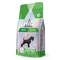 Сухой корм для щенков и молодых собак малых пород HiQ Mini Junior 1,8кг