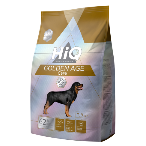 Сухой корм для зрелых собак от 7 лет всех пород HiQ Golden Age care 2.8кг - фото 1