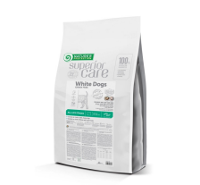 Сухий беззерновий корм із білком комах для собак усіх розмірів і стадій розвитку з білою шерстю Nature's Protection Superior Care White Dogs Grain Free Insect All Sizes and Life Stages Сухий беззерновий корм із білком комах для собак усіх розмірів і стадій розвитку з білою шерстю Nature's Protection Superior Care White Dogs Grain Free Insect All Sizes and Life Stages