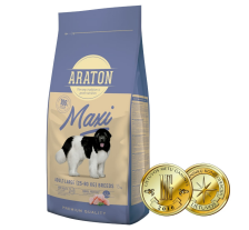 Полнорационный сухой корм для взрослых собак больших пород ARATON MAXI Adult 15кг