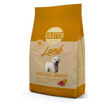 Полнорационный сухой корм для взрослых собак с ягнятиной ARATON LAMB Adult All Breeds 3кг