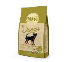 Полнорационный сухой корм для щенков всех пород ARATON JUNIOR All Breeds 15кг