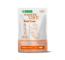 NATURE'S PROTECTION SUPERIOR CARE Red Coat Adult All Breed Dogs with Tuna, влажный корм с тунцем для взрослых собак всех пород, 70 г в пакетике NATURE'S PROTECTION SUPERIOR CARE Red Coat Adult All Breed Dogs with Tuna, влажный корм с тунцем для взрослых собак всех пород, 70 г в пакетике