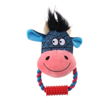Игрушка для собак MISOKO&CO Корова, плюшевая, 8х9х3,5 cm