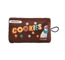 Игрушка для собак MISOKO&CO Упаковка печенья с пищалкой, 14,2x8,5 cm