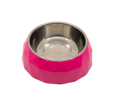 Миска для домашних животных KIKA Diamond, pink, size M