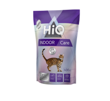 Сухий корм для дорослих котів мешкаючих у будинку HiQ Indoor care 400 г
