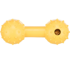 Игрушка Trixie Гантель с колокольчиком для собак, 12 см (каучук) Игрушка Trixie Гантель с колокольчиком для собак, 12 см (каучук)