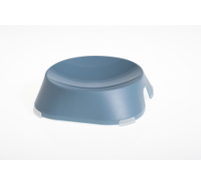 FIBOO Плаская миска с антискользящими накладками Flat Bowl, синий