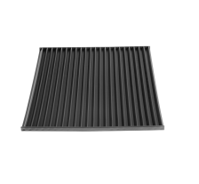 FIBOO Килимок для котячого туалету Litter Mat, чорний, 30x30 см