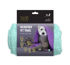 Tauro Pro Line Полотенце из микрофибры для домашних животных, мятное, 80x120 см. Tauro Pro Line Полотенце из микрофибры для домашних животных, мятное, 80x120 см.