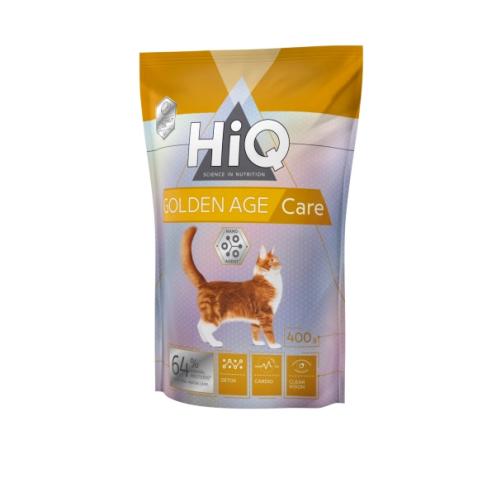 Сухий корм для літніх котів від 10 років і старше HiQ Golden Age care 6.5 kg - фото 1