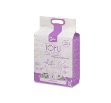 Наполнитель туалетов для кошек, подверженных аллергии Velvet Paw TOFU с экстрактом лаванды, 6л/2,6 кг Наполнитель туалетов для кошек, подверженных аллергии Velvet Paw TOFU с экстрактом лаванды, 6л/2,6 кг