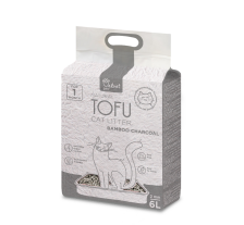 Наполнитель для кошачьих туалетов Velvet Paw TOFU с бамбуковым углем, 6л/2,6 кг Наполнитель для кошачьих туалетов Velvet Paw TOFU с бамбуковым углем, 6л/2,6 кг