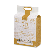 Наполнитель для кошачьих туалетов Velvet Paw TOFU Original, 6л/2,6 кг