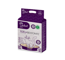 VELVET PAW TOFU наполнитель для кошачьих туалетов с бентонитом, оригинальный, гранулы 2 мм, 2,6 кг/6 л VELVET PAW TOFU наполнитель для кошачьих туалетов с бентонитом, оригинальный, гранулы 2 мм, 2,6 кг/6 л