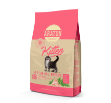 Полнорационный сухой корм для котят ARATON Kitten 15кг