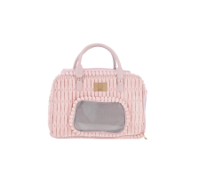 MISOKO&CO дорожная сумка для домашних животных, 41.5 x 23 x 28 см, розовая MISOKO&CO дорожная сумка для домашних животных, 41.5 x 23 x 28 см, розовая