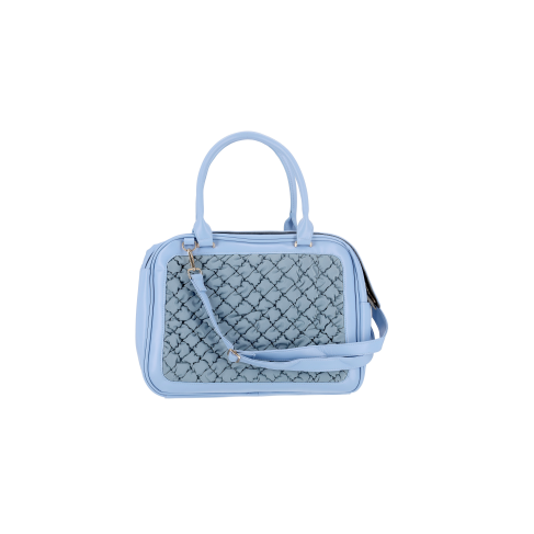 MISOKO&amp;CO дорожная сумка для домашних животных, 40 x 19.5 x 30 см, голубая - фото 2