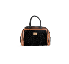 MISOKO&CO дорожная сумка для домашних животных, 45 x 20 x 30 см, черно-коричневая