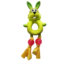 MISOKO&CO Игрушка для собак, кролик, латекс, разноцветный, 24 см
