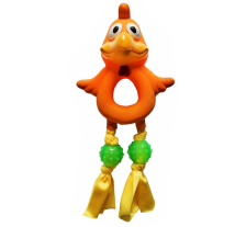 MISOKO&CO Игрушка для собак, цыпленок, латекс, цветная, 22 см