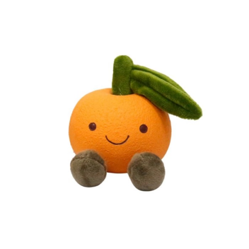 MISOKO&CO Игрушка для собак, апельсин, латекс, оранжевый, 11 см - фото 1 MISOKO&CO Игрушка для собак, апельсин, латекс, оранжевый, 11 см - фото 1