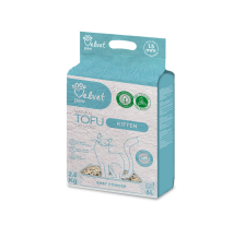 VELVET PAW TOFU Наполнитель для котят, с эссенцией детской присыпки, гранулы 1.5 мм, 6 л/2,6 кг VELVET PAW TOFU Наполнитель для котят, с эссенцией детской присыпки, гранулы 1.5 мм, 6 л/2,6 кг