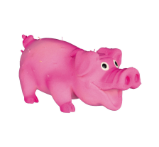 Игрушка Trixie Свинка с щетиной и пищалкой для собак, 10 см (латекс) Игрушка Trixie Свинка с щетиной и пищалкой для собак, 10 см (латекс)