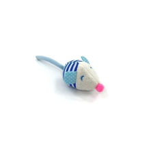 HIPPIE PET Игрушка для котов Мышка средняя синяя 9 см