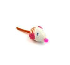 HIPPIE PET Игрушка для котов Мышка средняя оранжевая 9 см