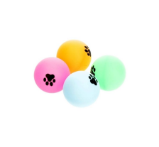 HIPPIE PET Набор игрушек для котов Мячики ping-pong разноцветные 4 см, 4 шт HIPPIE PET Набор игрушек для котов Мячики ping-pong разноцветные 4 см, 4 шт