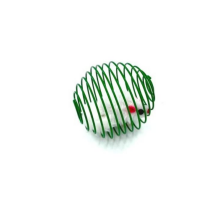 HIPPIE PET Игрушка для котов Мячик с мышкой зеленый 7 см