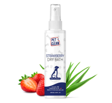 Сухой шампунь Pet Clean DRY BATH-STRAWBERRY для животных с ароматом клубники 250мл Сухой шампунь Pet Clean DRY BATH-STRAWBERRY для животных с ароматом клубники 250мл