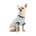 Футболка Pet Fashion Flora для собак хлопок белый трикотаж с цветочным принтом XXS - фото 2