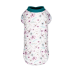 Футболка Pet Fashion Flora для собак хлопок белый трикотаж с цветочным принтом XXS - фото 1