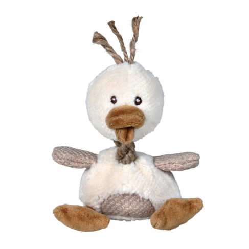 Игрушка Trixie Утка с пищалкой для собак, 15 см (плюш) - фото 1