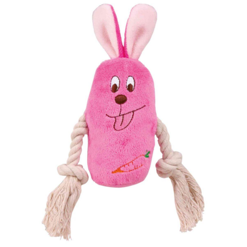 Игрушка Trixie Животные с пищалкой для собак, 13 см (плюш) - фото 3