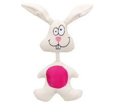 Игрушка Trixie Кролик с пищалкой для собак, 29 см (текстиль)