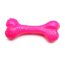 Игрушка Comfy Кость с выступами для собак, 8,5 см (резина, розовый)