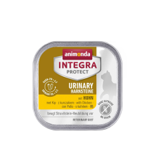 Корм влажный ветеринарный для кошек Integra Protect Urinary Struvit dish with Chicken при мочекаменной болезни, с курицей, 100 г