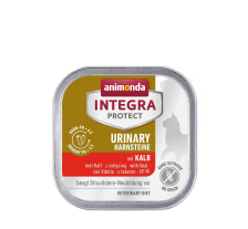 Корм влажный ветеринарный для кошек Integra Protect Urinary Struvit при мочекаменной болезни, с телятиной, 100 г