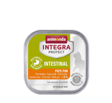 Корм влажный ветеринарный для кошек Integra Protect Intestinal Pure Turkey при заболевании ЖКТ, моно индейка, 100 г