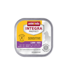 Корм влажный ветеринарный для кошек Integra Protect Sensitiv Lamb+Rice с пищевой непереносимостью, ягненок и рис, 100 г