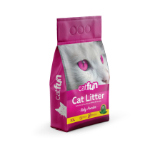 Наполнитель Catfun бентонитовый для для кошачьих туалетов ароматом детской присыпки 10 л Наполнитель Catfun бентонитовый для для кошачьих туалетов ароматом детской присыпки 10 л
