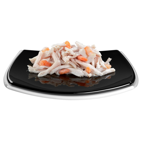 Влажный корм GimCat Shiny Cat Filet для кошек, курица и креветки, 70 г - фото 2