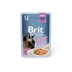 Вологий корм Brit Premium Cat Pouch для стерилізованих котів, філе лосося в соусі, 85 г - фото 3